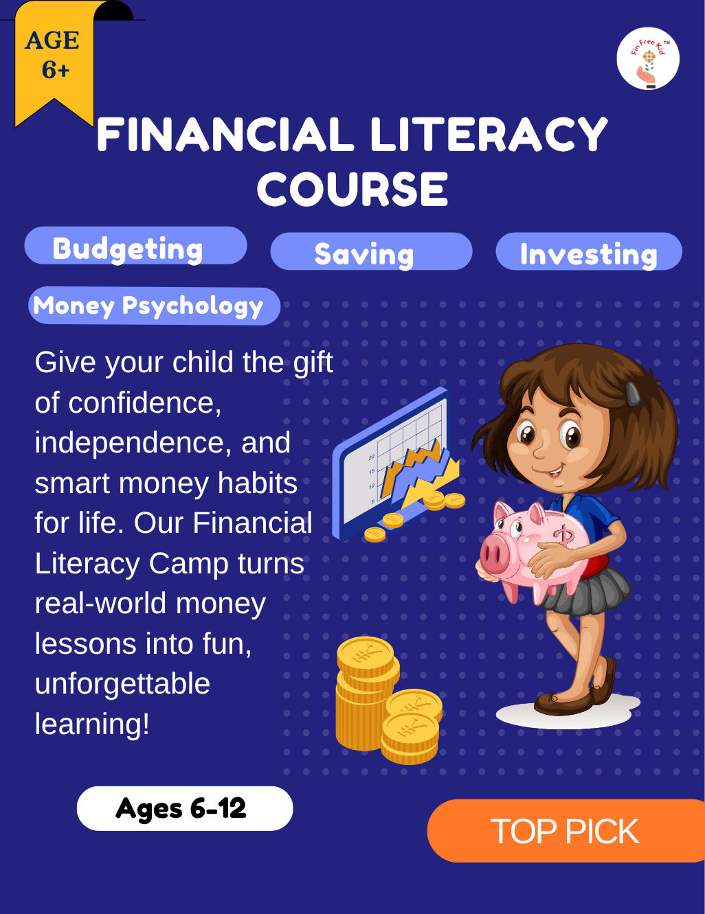 Financial Literacy Course (6-12 Years)